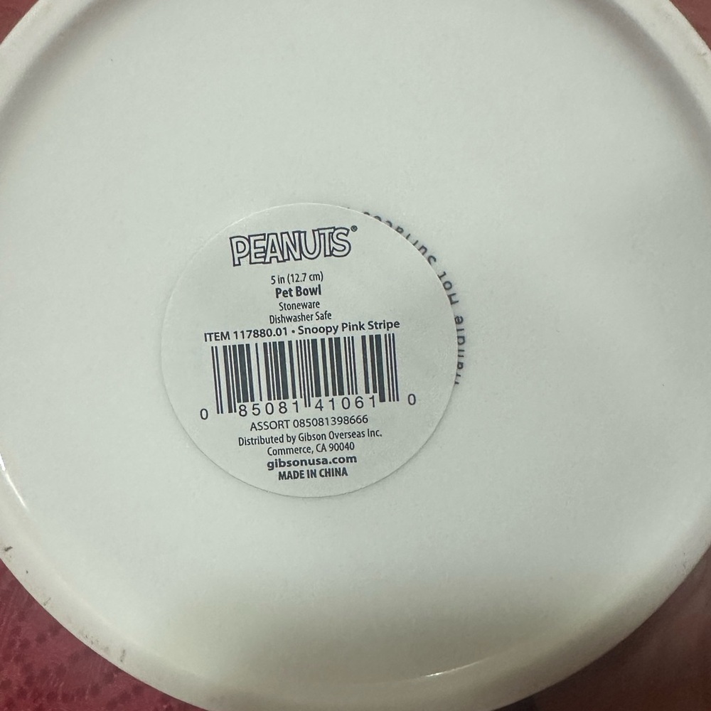Peanuts Snoopy Pet Bowl collection - Picture 4 of 15